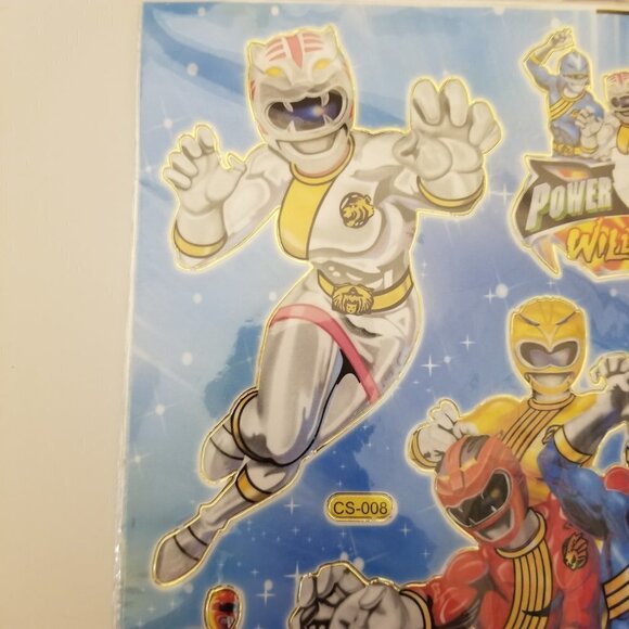 Power Rangers Stickers RE-Usable Vintage New Sealed Unopened Sheets Lot of 3 - Picture 5 of 14
